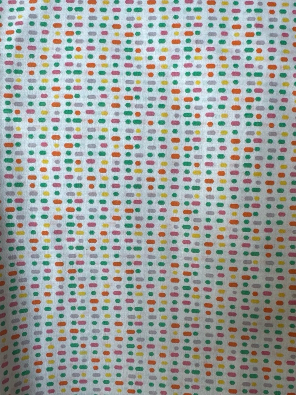 2 Yards Joann Fabrics Discontinued “Confetti Delight” Cotton Flannel Fabric